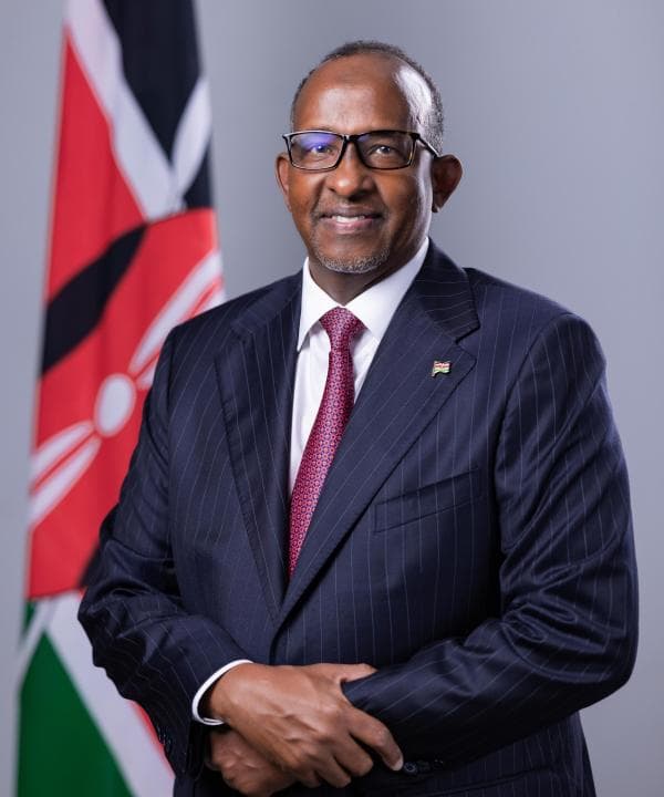 Hon. Aden Bare Duale, EGH